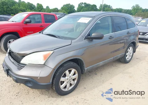 2009 Honda Cr-V Ex z USA, uszkodzony, nr VIN 5J6RE48549L034156